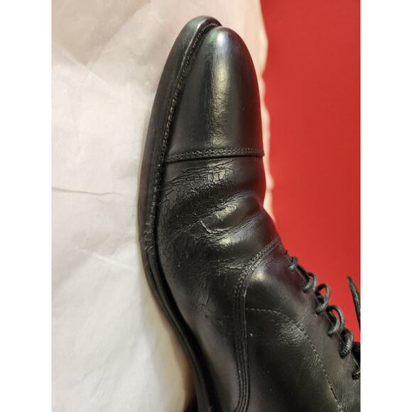 Allen Edmonds Park Avenue Black Leather Oxford Shoes Size 10 a narrow main image 10